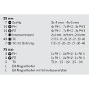 Projahn Bit-Box XL (1/4&quot;) Bitsortiment Schlitz...