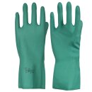 PebbleGrip Chemikalien-Handschuhe - Nitril - 33cm lang - PSA CAT III - gr&uuml;n - Gr&ouml;&szlig;e 7 - 11