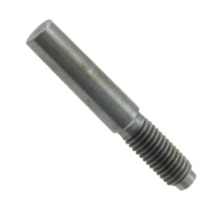 Kegelstifte mit Gewindezapfen konstante Zapfenl&auml;ngen Kegel 1:50 ISO 8737 Stahl blank