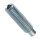 Gewindestifte mit Innensechskant und Zapfen ISO 4028 Stahl 45 H galvanisch verzinkt M 12 x 55 mm - 100 St&uuml;ck