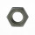 Sechskantmuttern niedrige Form mit Fase ISO 4035 04 Au Stahl blank M 3 - 100 St&uuml;ck