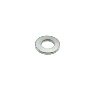 Flache Scheibe ISO 7089 Aluminium normale Reihe ohne Fase 5 (5,3x10x1) - 100 St&uuml;ck
