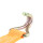 Zurrgurt mit Ratsche 2-teilig 4000 kg (2000 daN) Spitzhaken 50 mm breit 6 m lang orange