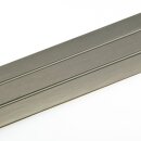 quickFIX Boden &Uuml;bergangsprofil zum Kleben aus Alu 100 x 3,8 cm Edelstahl Optik