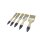 Wow!Tools Flachpinsel-Set BASIC 5-teilig universal 15, 20, 25, 35 und 50 mm