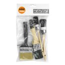 Wow!Tools Lackierpinsel-Set BASIC 5-teilig Flachpinsel,...