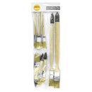 Wow!Tools Lackierpinsel-Set BASIC 10-teilig Flachpinsel, Ringpinsel, Heizk&ouml;rperpinsel