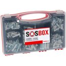 fischer SOS-Box D&uuml;belsortiment D&uuml;belkoffer mit...
