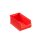 Sichtlagerbox 2.0 Kunststoff Kasten Kiste Sch&uuml;tte stapelbar 175x100x75mm - Rot