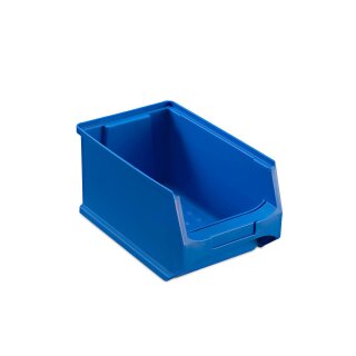Sichtlagerbox 3.0 Kunststoff Kasten Kiste Sch&uuml;tte stapelbar 235x145x125mm - Blau