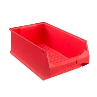 Sichtlagerbox 5.0 Kunststoff Kasten Kiste Sch&uuml;tte stapelbar 500x300x200mm - Rot