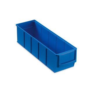 Industriebox 300 S Kunststoff Kasten Kiste Sch&uuml;tte teilbar 300x91x81mm - Blau
