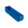 Industriebox 400 S Kunststoff Kasten Kiste Sch&uuml;tte teilbar 400x91x81mm - Blau