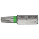 HECO-Drive Bit 25mm mit GripFit-Technologie f&uuml;r einh&auml;ndiges Arbeiten HD-10 bis HD-40