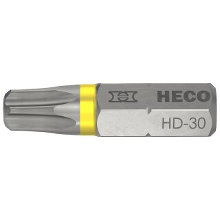 HECO-Drive Bit 25mm mit GripFit-Technologie f&uuml;r einh&auml;ndiges Arbeiten HD-30 - 1 St&uuml;ck