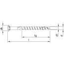 HECO-TOPIX-plus Terrassenschraube Edelstahl A2 Senkkopf...