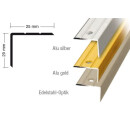 mako Treppen- und Winkelprofil zum Schrauben 100 x 2,5 x 2 cm aus eloxiertem Aluminium