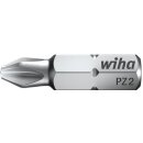 Wiha Standard Bit f&uuml;r Schrauben mit Pozidrive PZ Kreuzschlitz Antrieb PZ 1 - PZ 3