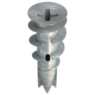 TOX Gipskartond&uuml;bel Spiral Plus 37 aus Zinkdruckguss f&uuml;r einfache und doppelte Beplankung