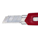 Mini Cuttermesser Kartonmesser mit Metallschiene und 9mm Abbrechklinge - 48er-Pack