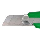 Cuttermesser Universalmesser mit Metallschiene und 2 Ersatzklingen 18mm