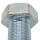 Sechskantschraube Gewinde bis Kopf DIN 933 Stahl 8.8 galvanisch verzinkt M 8 x 20 mm - 1 St&uuml;ck