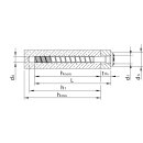 MULTI-MONTI-plus P Betonschraube Schraubanker Edelstahl...