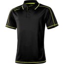 albatros CLIMA Funktions-Poloshirt f&uuml;r Beruf und Freizeit schwarz/gelb