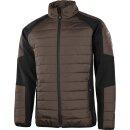 albatros Steppjacke  NARES mit Softshelleins&auml;tzen braun/schwarz