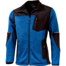 albatros MAXWELL modische Strick-/Softshelljacke blau/schwarz