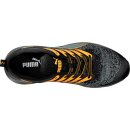 Puma CHARGE ORANGE LOW sportlicher Sicherheitsschuh S1P schwarz/orange