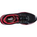Puma FUSE MOTION 2.0 RED LOW sportlicher Sicherheitsschuh S1P schwarz/rot