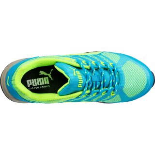 LOW Schuh HRO Puma 42 WNS Celerity S1P - Schr Knit blau/grün BLUE SRC