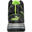 Puma RAPID GREEN MID hoher sportlicher Sicherheitsschuh S3 schwarz/gr&uuml;n