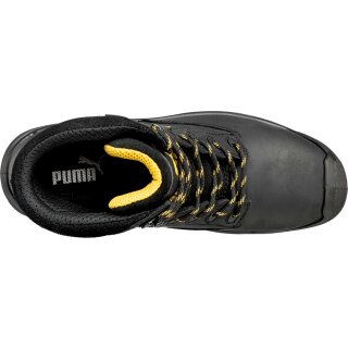 Puma Borneo BLACK MID S3 CI HI HRO SRC Schuh 47 schwarz/grau - Schrau