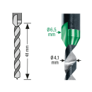 SPAX 2-Step Terrassendielenbohrer 4,1mm mit Senker 6,5mm...