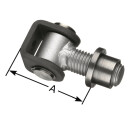 Torband Metalltorbeschlag mit Einschwei&szlig;mutter...