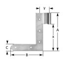 Fenster-Winkelband Rheinische Form Rolledurchmesser 6 mm...