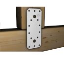 Flachverbinder Lochplatte Holzverbinder f&uuml;r leichte...