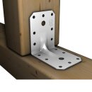 Winkelverbinder Montagewinkel Bauwinkel schwer mit Rippe...