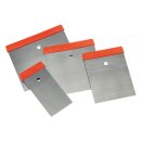 Japan-Fl&auml;chenspachtel-Set PREMIUM 4-teilig aus Stahl...