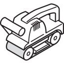 Schleifband LS 309 XH f&uuml;r Handbandschleifer f&uuml;r...