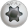SPAX Universalschraube Edelstahl A2 Vollgewinde Halbrundkopf T-STAR plus 4CUT-Spitze 4 x 50mm - 200 St&uuml;ck