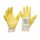 SOLIDSTAR&reg; Nitril-Handschuhe mit Strickbund - PSA CAT II - wei&szlig;/gelb - Gr&ouml;&szlig;e 9