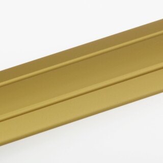 flexiCLIP Boden &Uuml;bergangs- und Ausgleichsprofil aus Alu 90 x 3 cm gold eloxiert