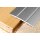 quickFIX Boden &Uuml;bergangsprofil zum Kleben aus Alu 100 x 3,8 cm silber eloxiert