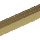 quickFIX Treppen- und Winkelprofil zum Kleben aus Alu 100 x 2,5 x 2 cm gold eloxiert