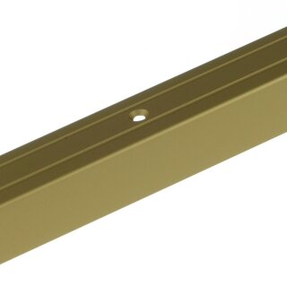 mako Treppen- und Winkelprofil zum Schrauben aus Alu 100 x 2,5 x 2 cm gold eloxiert