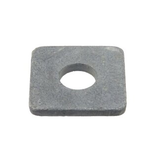Vierkantscheiben Unterlegscheiben DIN 436 Stahl feuerverzinkt vierkant 39 - 25 St&uuml;ck